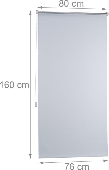 Actual product image Relaxdays Thermal Blackout Blinds (80 x 3.5 x 160 cm)