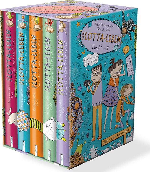 Produktbild Mein Lotta-Leben 01-05 im Schuber (Deutsch, Alice Pantermüller, Daniela Kohl, 2014)