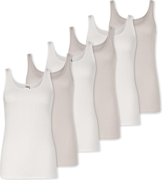 Immagine prodotto Schiesser 6er Pack Modal Essentials Unterhemd / Top (46, 3XL)