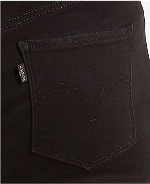 Produktbild Levis Classic Straight Jeans soft black (W32/L30)