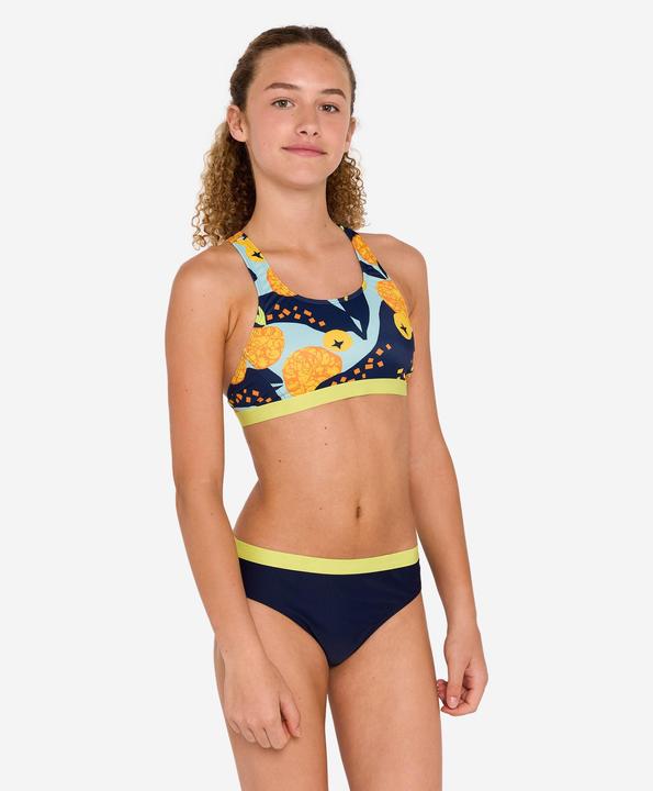 Image du produit Nabaiji Bas de maillot de bain natation Fille - 100 Vega noir vert (10, 11, 12)