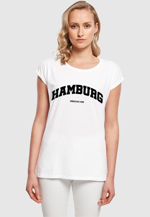 Immagine prodotto Merchcode Maglietta Donna Hamburg Wording - 116845 (S)