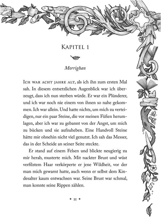 Nutritional values and ingredients Pearson:Morrighan. Wie alles begann (German, Mary E. Pearson, 2024)