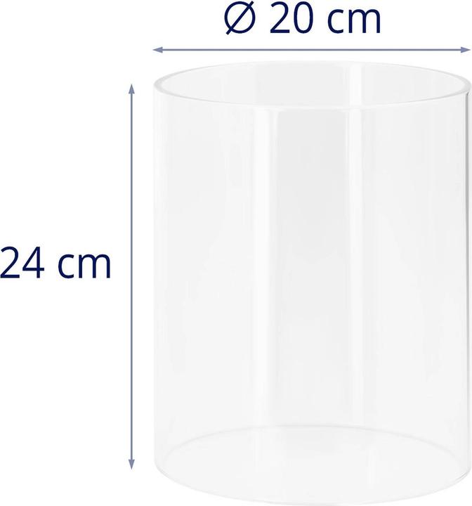 Actual product image Royal Catering Hot Dog Maker Glass Cylinder