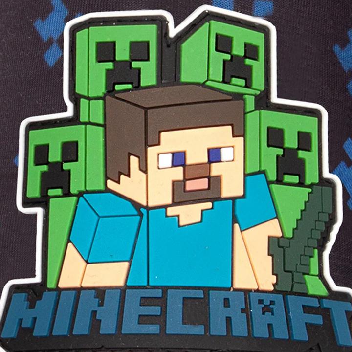 Actual product image Minecraft Boys Creeper Slippers (31)