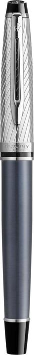 Actual product image Waterman Fountain pen Expert DeLuxe C.C.gr/si Paladiumbesch. F blue (Metallic grey, 1 x)