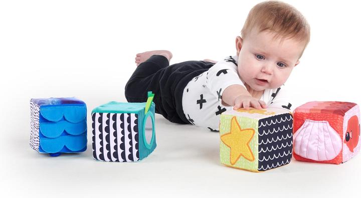 Image du produit Baby Einstein Explor & Discover cubes en tissu mou