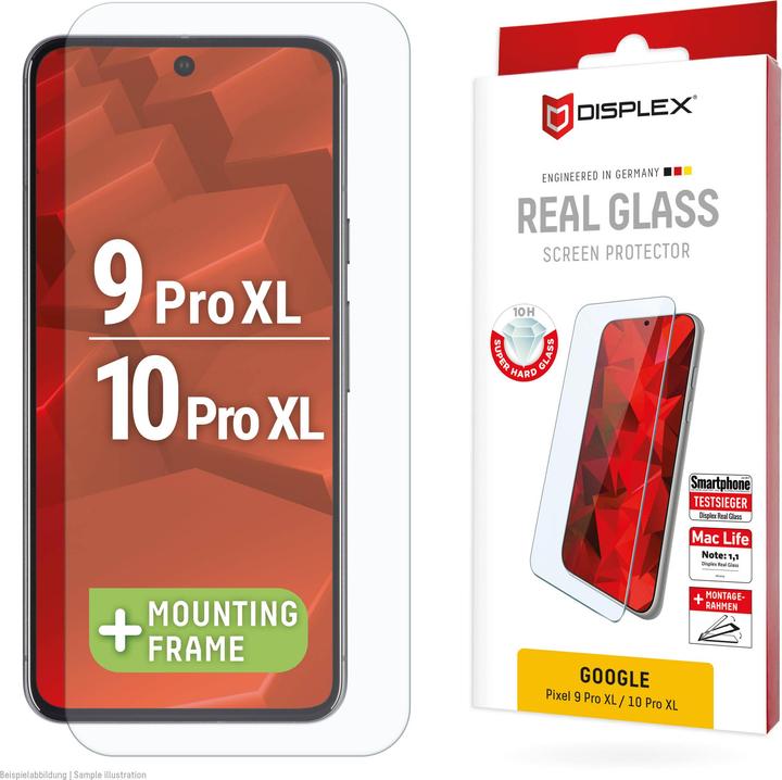 Produktbild Displex Real Glass, 2D Panzerglas (1 Stück, Google Pixel 9 Pro XL)