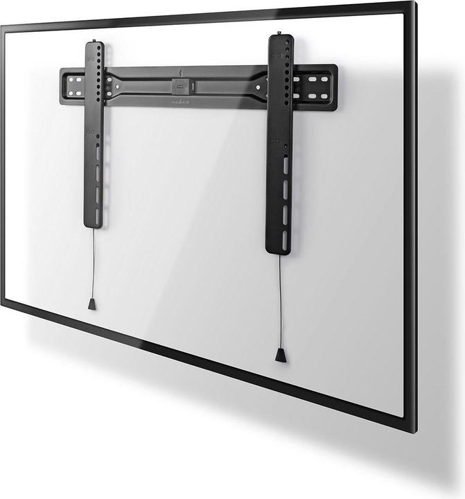 Actual product image Nedis Fixed TV wall mount - 37-70" - Max. 35 kg - Ultra slim - Automatic spring reverse (Wall, 70", 35 kg)