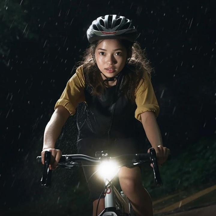 Actual product image Rockbros RHL1550 front bicycle light 5000mAh 1500lm IPX6 - black