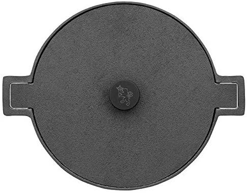 Actual product image Skeppshult Cast Iron Roaster Noir 25 cm (25 cm, Casserole + Stewpot, Cast iron)