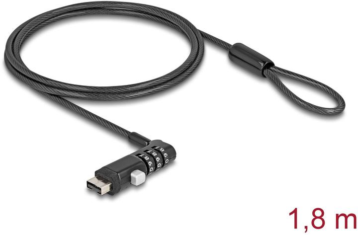 Produktbild Navilock Delock Notebook Sicherungskabel für USB Typ-A Buchse mit Zahlenschloss