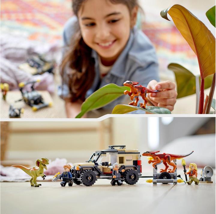 Produktbild LEGO Pyroraptor & Dilophosaurus Transport (76951, LEGO Jurassic World, LEGO Seltene Sets)