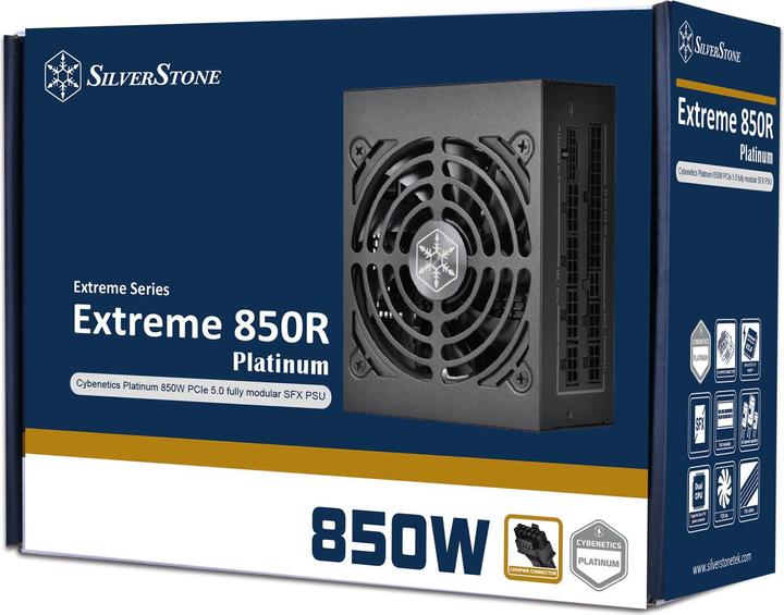 Immagine prodotto Silverstone SilvStone SST-EX850R-PM 850W SFX 40 SST-EX850R-PM (850 W)