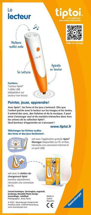 Immagine prodotto tiptoi Lecteur interactif, f (Francese)