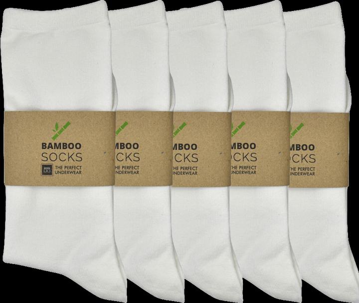 The Perfect Underwear Bambus Mid calf (5-er Set) weiss