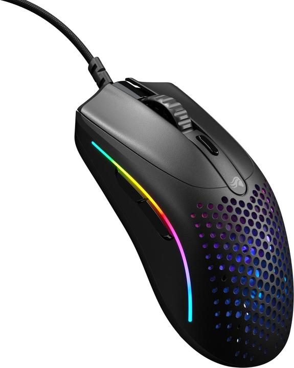 Produktbild Glorious Model O 2 Mini Gaming Maus, RGB - schwarz (Kabelgebunden)
