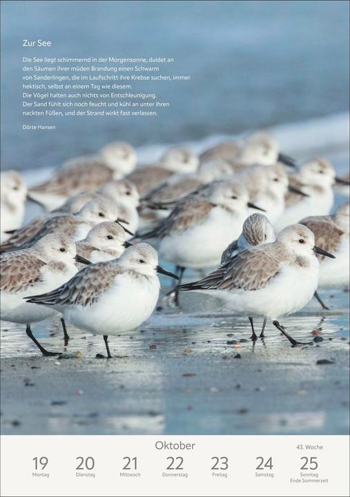 Produktbild Harenberg Literaturkalender Natur Wochen-Kulturkalender 2026 (Harter Einband, Deutsch)