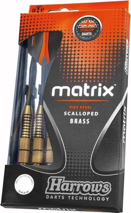 Image du produit Harrows Akėčios Rzutki do darta Steeltip Matrix High Grade Žalvario akėčios 18g (18 g)