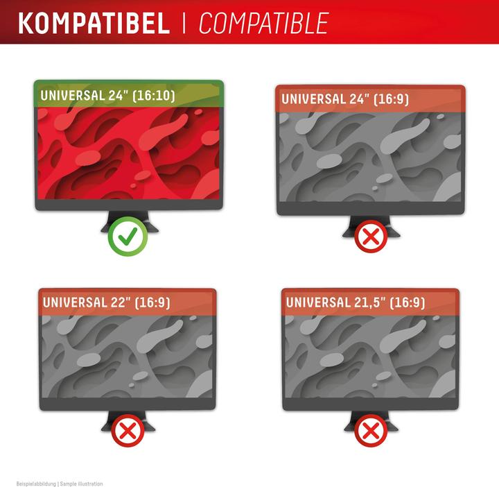 Produktbild Displex Privacy Safe, Desktop Monitor Blickschutzfilter (24", 16 : 10)