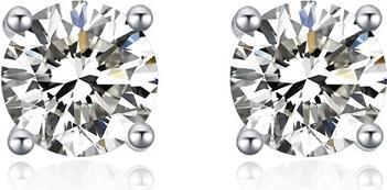 Image du produit Moiss Charmants boucles d'oreilles avec zircons E000143 - Diamètre : 0.3 cm (L)