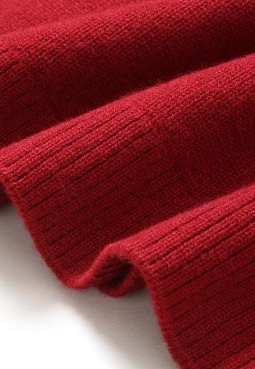 Actual product image Bellemere Pullover Merino Super Fine Mountain Print Sweater (L)