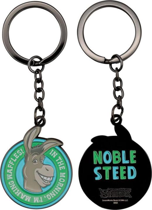 Actual product image Fanattik Shrek Schlüsselanhänger Donkey Waffles Limited Edition