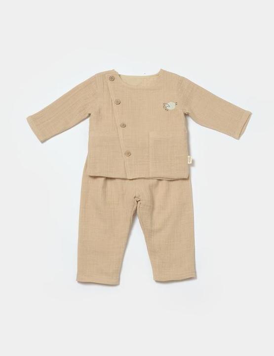 BabyCosy Set aus langärmligem T-Shirt und Hose (62)
