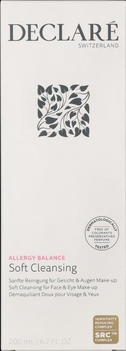Actual product image Declaré Allergy Balance Gentle cleansing for face and eyes makeup (Cleaning cloths, 200 ml)