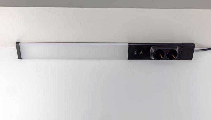 Actual product image Chilitec LED-Unterbauleuchte Arusha, EEK: F, 18 W, 1778 lm, 60 cm, schwarz (1778 lm)