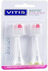 Produktbild Vitis sonic Ersatzbürstenkopf gingival (2 x)