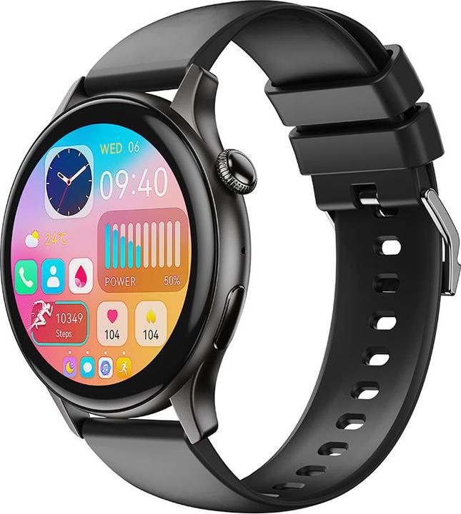 Actual product image xO smartwatch J6 Amoled black