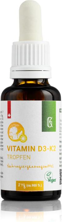 Kraftgras Vitamin D3-K2 Tropfen (1 Stück, Tropfen, 27 g)