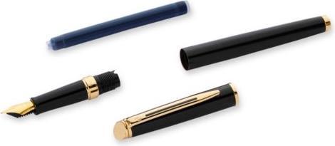 Actual product image Waterman Hémisphère (Gold, Black lacquer, 1 x)