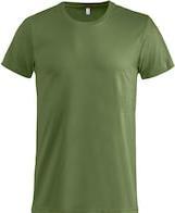 Image du produit T-shirt Clique Basic-T 029030, coton, vert militaire, taille L (L)