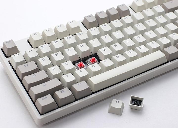 Image du produit Ducky Clavier de jeu Origin Vintage, Cherry MX-Speed-Silver (US) (US, Filaire)