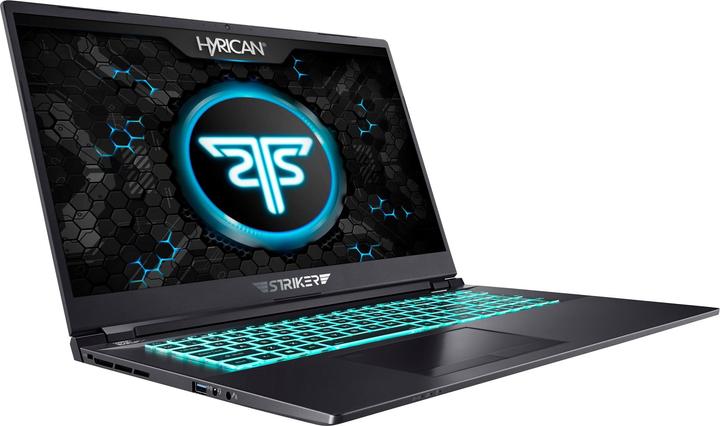 Produktbild Hyrican Striker 1656 Gaming Notebook 15,6" 240 Hz, i7-11800H, 16GB, 1TB SSD, RTX 3070 (15.60", Intel Core i7, 16 GB, 1000 GB)