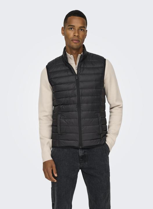 Actual product image Only & Sons Onsgavin Light Down Zipper Vest Otw (XXL)