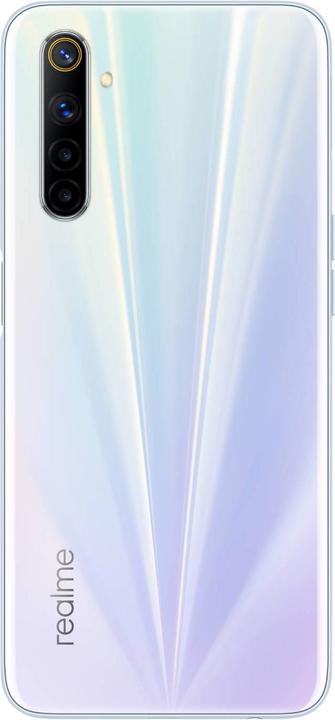 Image du produit realme 6 (8GB) (128 Go, Comète blanche, 6.50", Double SIM + SD, 64 Mpx, 4G)