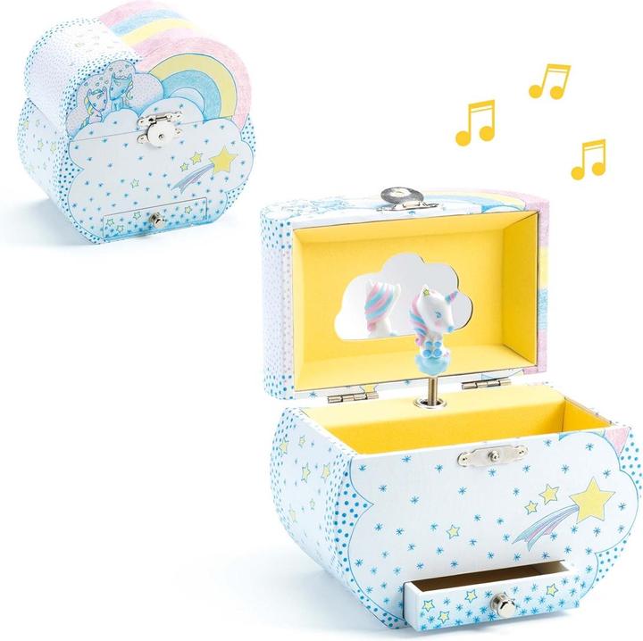 Djeco musical clock unicorn