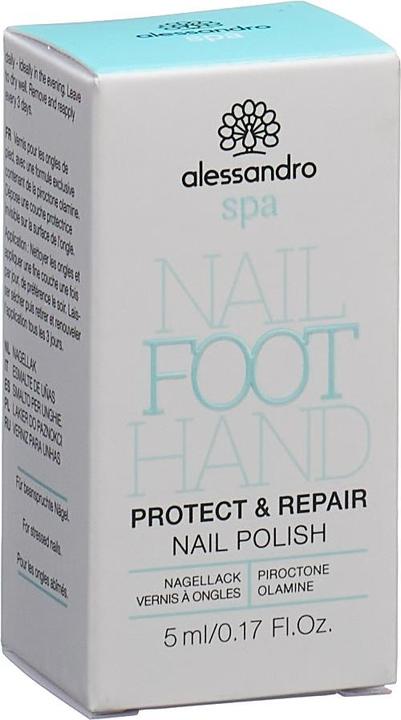 Immagine prodotto Alessandro Spa - Piedi proteggere e riparare smalto per unghie (Trasparente, Smalto)