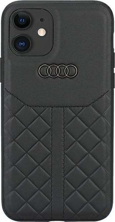 Immagine prodotto Audi Custodia rigida in vera pelle per iPhone 11 / Xr da 6,1" AU-TPUPCIP11R-Q8/D1-BK (Apple iPhone 11, Apple iPhone XR)