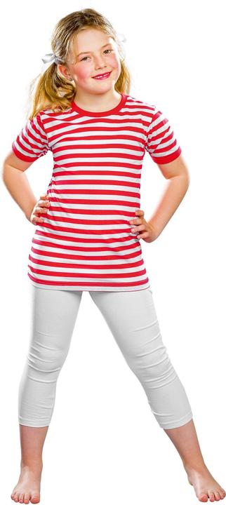 Actual product image Metamorph Ringelshirt halbarm rot-weiss (128)
