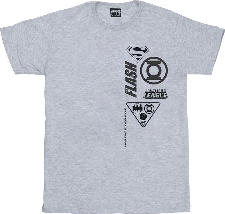Justice League Chest Icons TShirt (XL)