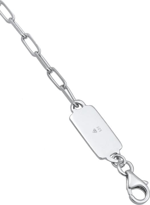 Immagine prodotto Kuzzoi Bracciale Uomo Catena a Maglie Ovale Argento 925 (19 cm, Argento 925)