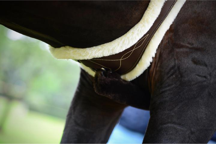 Actual product image Kentucky Horsewear Replacement skin protector for Anatomic girth with artificial sheepskin