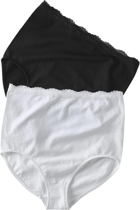 Envie de Fraise 2er-Pack nahtlose Umstands-Slips mit hoher Taille