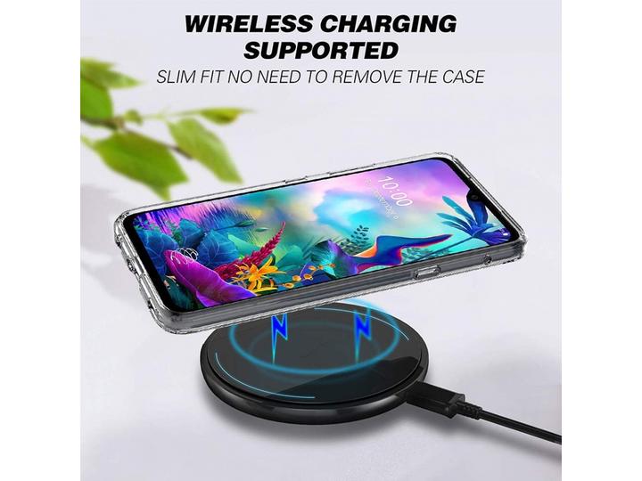 Actual product image Screenguard LG G8X ThinQ Flexible TPU Clear Case (G8X ThinQ)