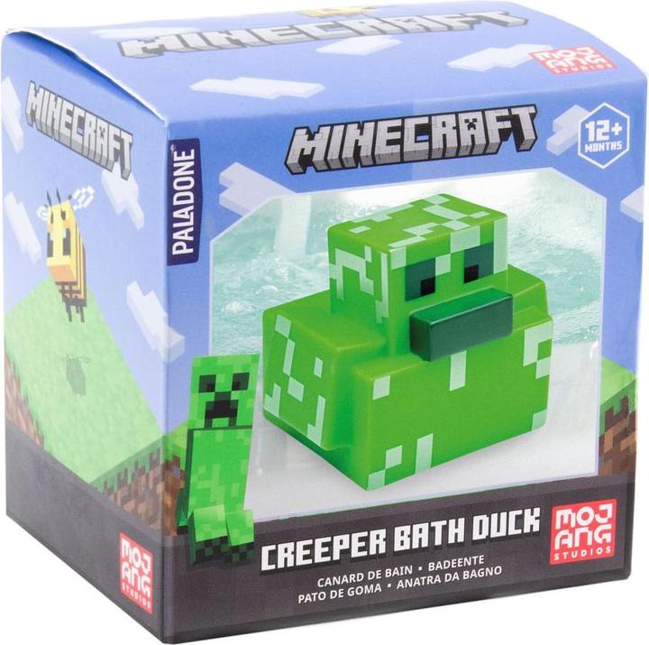 Actual product image Paladone Products Minecraft Creeper Bath Duck