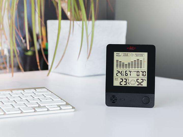 Image du produit Infactory Thermomètre et hygromètre 2en1 avec alarme de moisissure